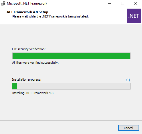 Exchange 2019:- update to .net framework 4.8