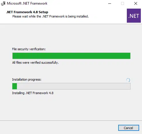 Exchange 2019:- update to .net framework 4.8