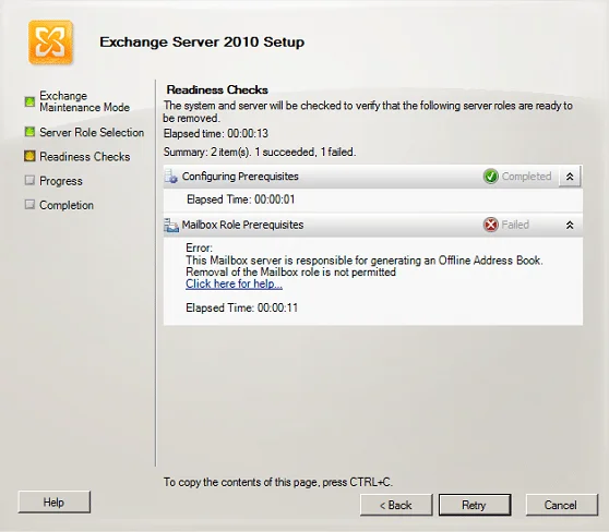 Quickly remove a mailbox server in exchange Quickly remove a mailbox server in exchange