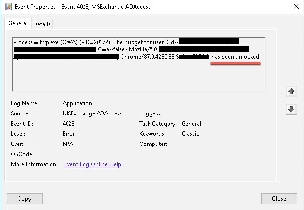 Exchange 2016:- the server is busy and can't respond to your request. Exchange 2016:- the server is busy and can't respond to your request.