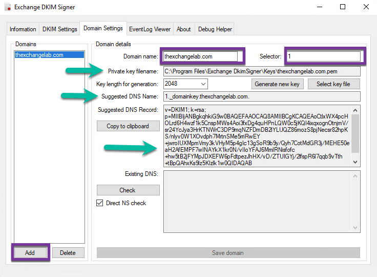 Add extra security to stop email spam by implementing dkim Add extra security to stop email spam by implementing dkim