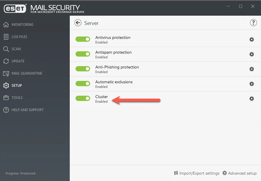 Exchange 2019 :- updating eset mail security for exchange to v9 Exchange 2019 :- updating eset mail security for exchange to v9
