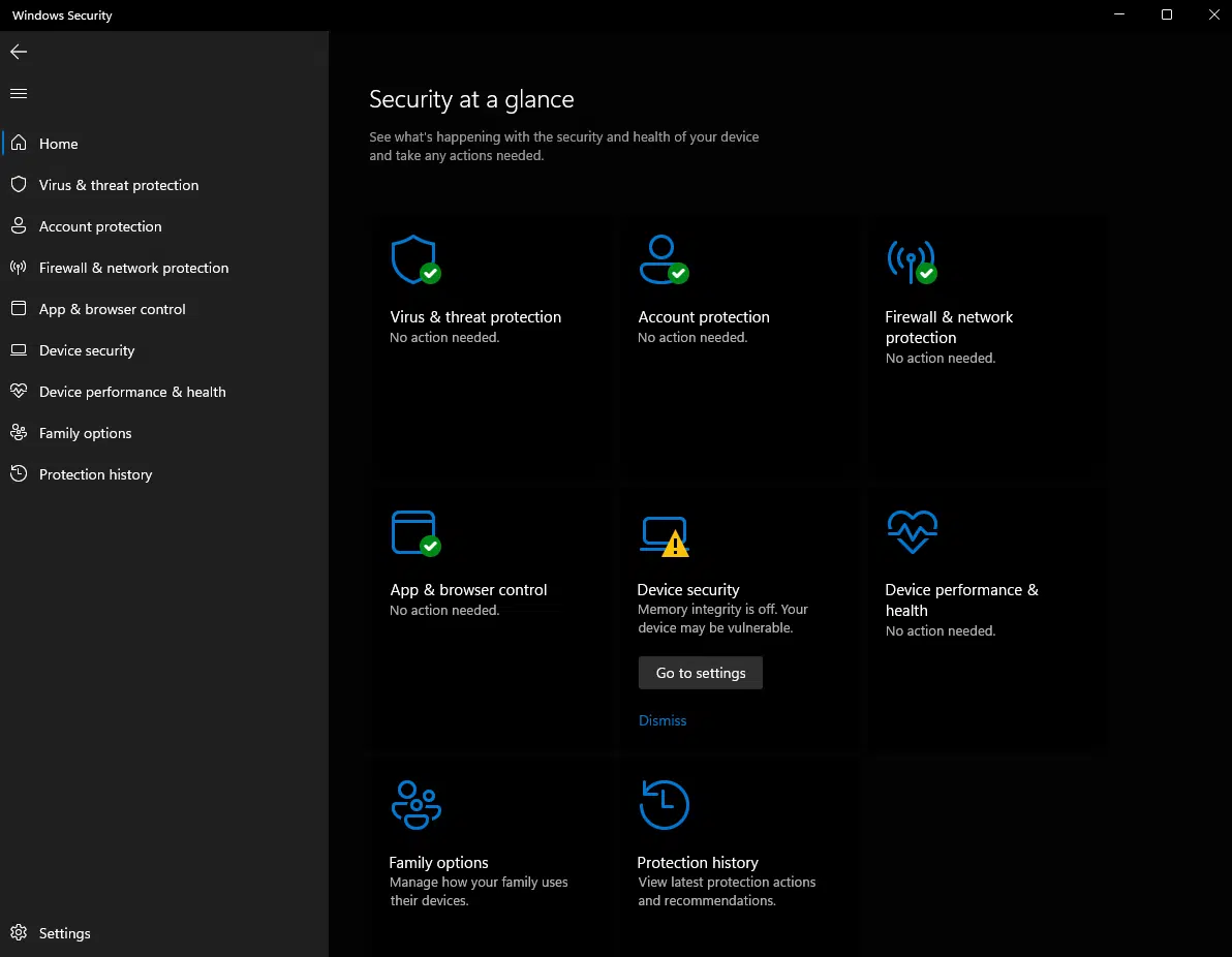 Windows 11: enable the features in core isolation Windows 11: enable the features in core isolation