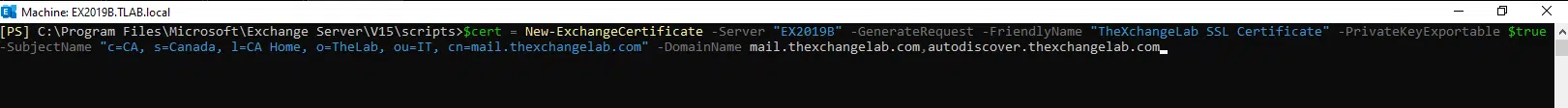 Exchange 2019:- no option in the eac to create ssl certificate request anymore. Exchange 2019:- no option in the eac to create ssl certificate request anymore.