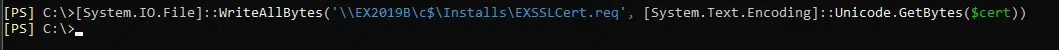 Exchange 2019:- no option in the eac to create ssl certificate request anymore. Exchange 2019:- no option in the eac to create ssl certificate request anymore.