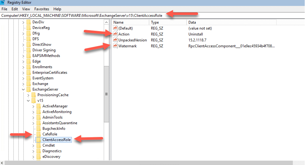 Exchange 2019:- uninstall fails with rpc errors Exchange 2019:- uninstall fails with rpc errors
