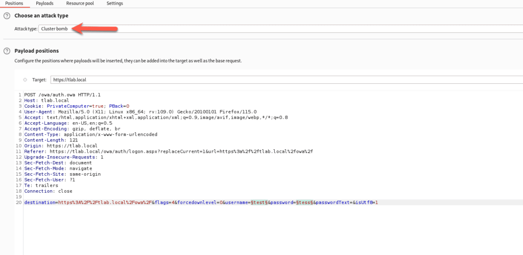 Exchange 2019:- brute forcing owa to gain access to user accounts