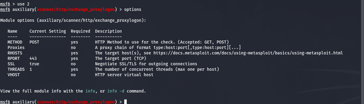 Exchange 2019:- proxylogon exploit