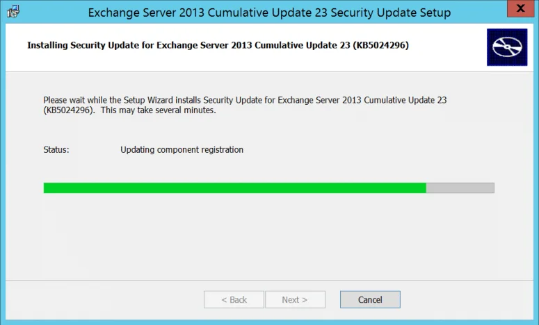 Quickly patch your exchange 2013 servers to remain secure. Quickly patch your exchange 2013 servers to remain secure.