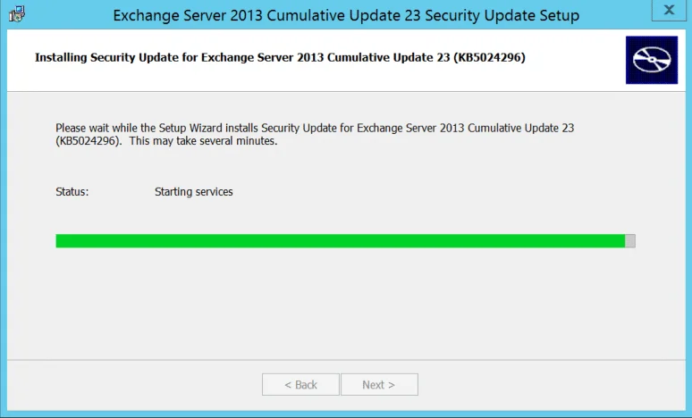 Quickly patch your exchange 2013 servers to remain secure. Quickly patch your exchange 2013 servers to remain secure.